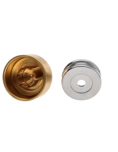 1 x Hook decorative Brass with fixing...