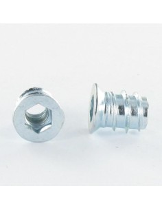 Nut Hexagon Socket 8 M8 14X24 Zinc Plated 312