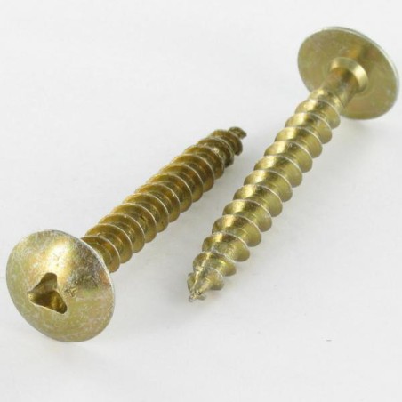 1 x Chipboard Screw Truss INVOLTUR 6X40 Black Zinc Plated
