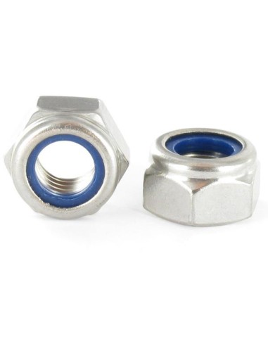 1 x Lock nut M20 Fine Thread Pitch 150 Zinc Plated