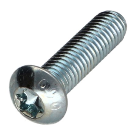 1 x Machine Screw Pan Head T25 M5X35 Class 10.9 Zinc Plated