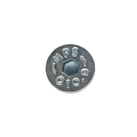 1 x Machine Screw Flat Head Hexagon Recess Hexagon Socket 2 M3X8 Full Thread Class 10.9 Zinc Plated micro screw