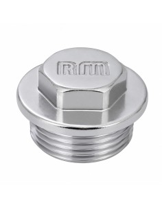 Male plug Figure 290 26X34 (1") Chrome Plated Brass