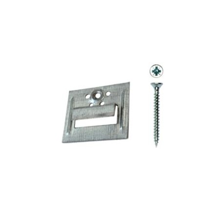 1 x Paneling clips no 3 + Screw Zinc Plated