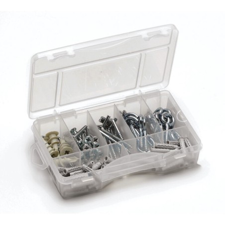 1 x Set of 130 Screw And Plug plasterboard