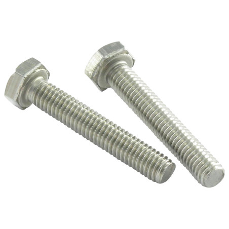 1 x Machine Screw Hexagonal Head M8X130 Stainless Steel A4