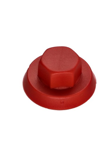 1 x Cap Hexagonal Head Polyethylene RAL3003 for...