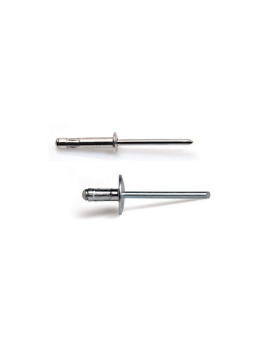 1 x Set of 500 Multigrip blind rivets Aluminum...
