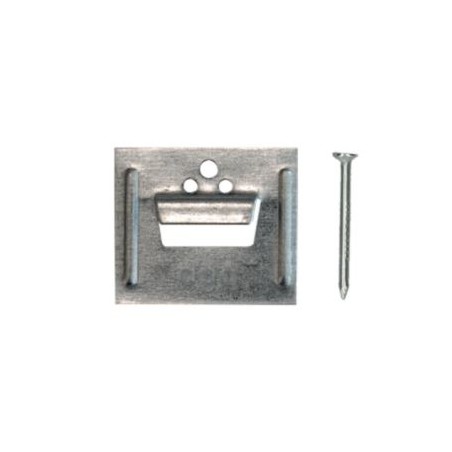 1 x Paneling clips no 2 + Nail Zinc Plated