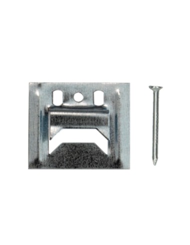1 x Paneling clips no 4 + Nail Zinc Plated