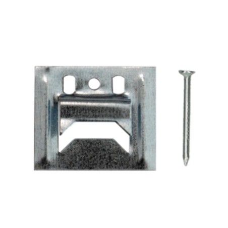 1 x Paneling clips no 4 + Nail Zinc Plated