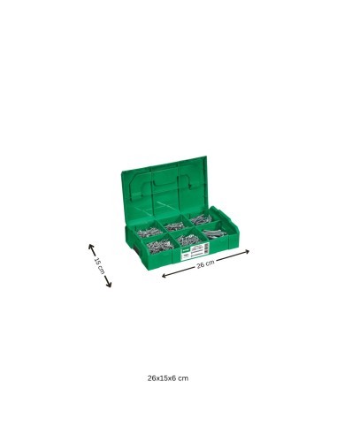 1 x Set of 703 Spax Countersunk Head T-STAR+ WIROX