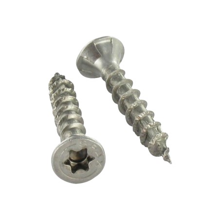 1 x Spax T-STAR MORE Countersunk Head T30 Stainless Steel A2 6X40 Full Thread