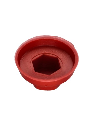 1 x Cap Hexagonal Head Polyethylene RAL3003 for...