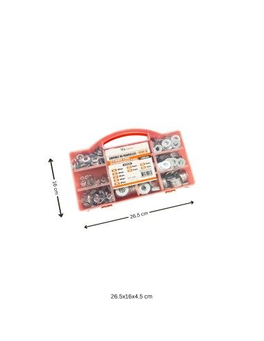 1 x Set of 850 Washer Zinc Plated Normal Serie