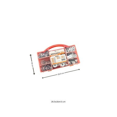 1 x Set of 850 Washer Zinc Plated Normal Serie