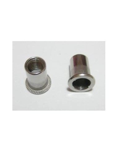 1 x Rivet nut M6X14.5 ALPC 30 Aluminium...