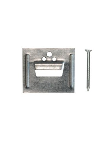 1 x Paneling clips no 3 + Nail Zinc Plated