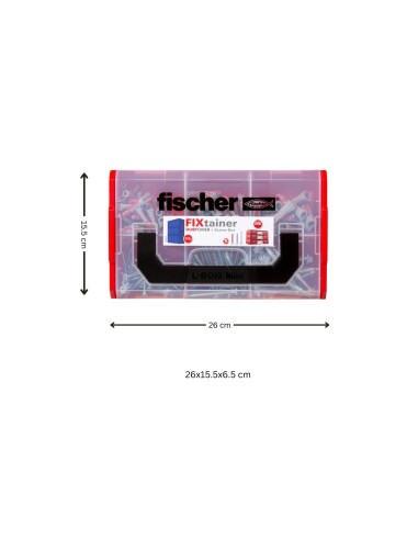 1 x Set of Screw And Plug Fischer FIXTAINER