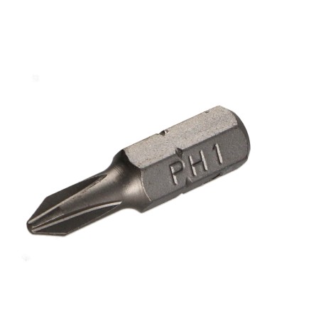 1 x Bit Industrial quality 1/4" C6.3 Phillips 1 Length 25