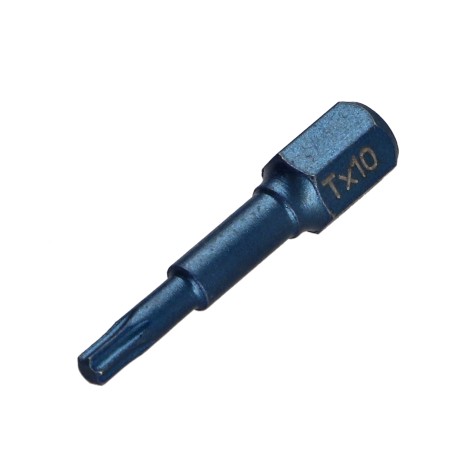 1 x Bit IMPACT Industrial quality 1/4" C6.3 T10 Length 30