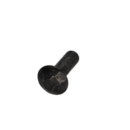 1 x Nut Binder Pan Head HAMMERED M6X18 8X24 Black Zinc Plated