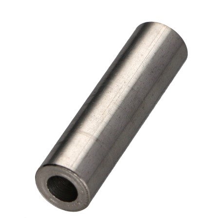 1 x Coupling Nut Cylindrical Smooth 12X18 Diameter Internal 8 Stainless Steel