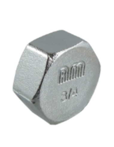 1 x Female plug Figure 300 15x21 (1/2") Chrome...