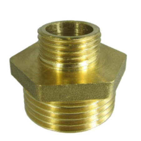 1 x Reduced nipple figure 245 Male / Male 66X76 X 80X90 Brass