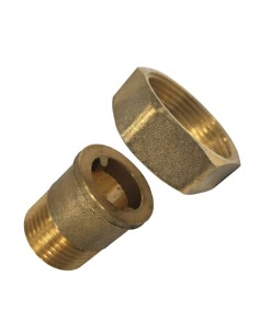 Flat union fitting Male/Female 26x34 (1") X 33x42 (1"1/4)... 2