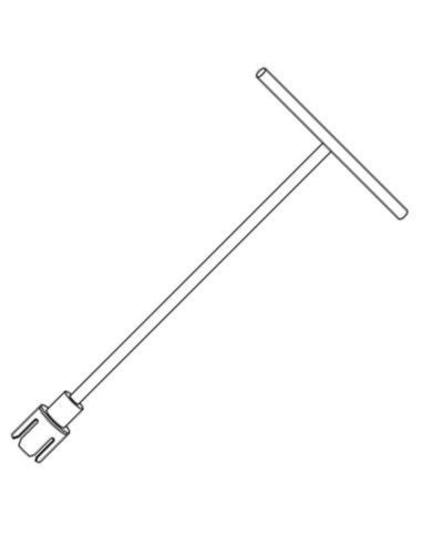 1 x Screwdriver for terrace foundation HAPAX ROCK