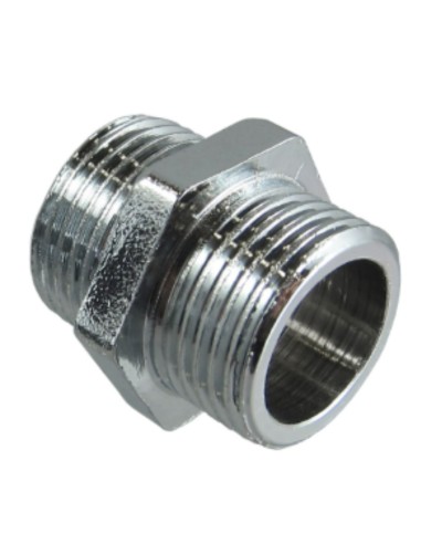 1 x Nipple figure 280 Male / Male 1" Chrome...