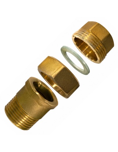 1 x Flat straight union fitting 26x34 (1")...