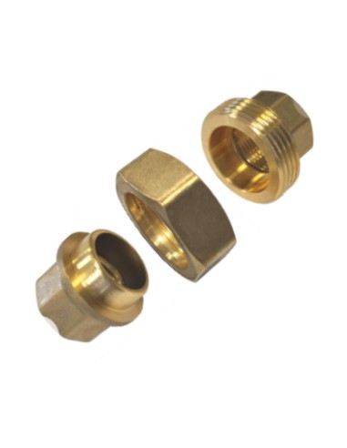 1 x Straight union fitting 15x21 (1/2")...