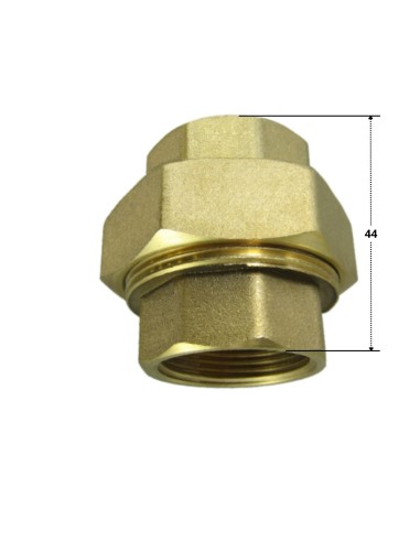 1 x Straight union fitting 15x21 (1/2")...