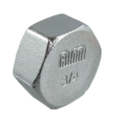 1 x Female plug Figure 300 20x27 (3/4") Chrome Plated Brass