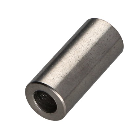 1 x Coupling Nut Cylindrical Smooth 10X10 Diameter Internal 6 Stainless Steel