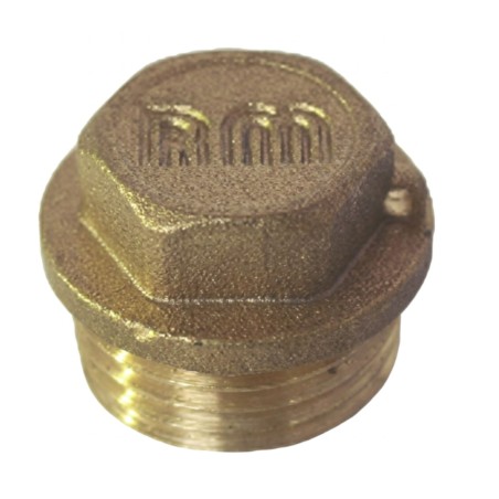 1 x Male plug Figure 290 15x21 (1/2") with lead seal Brass