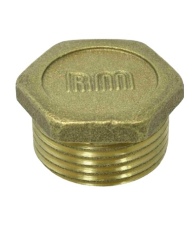 1 x Male plug Figure 290 20x27 (3/4") flat head...