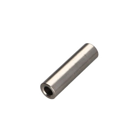 1 x Coupling Nut Cylindrical Smooth 12X25 Diameter Internal 8 Stainless Steel
