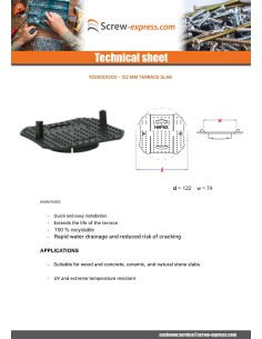 Slab plate terrace 122 2