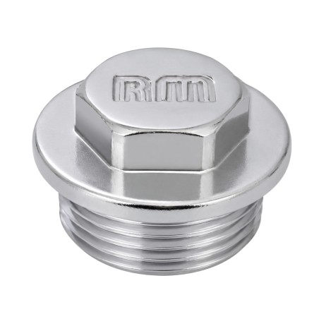 1 x Male plug Figure 290 20x27 (3/4") Chrome Plated Brass
