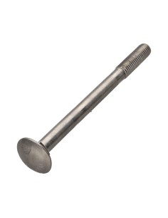 Carriage Bolt Stainless Steel A2 M6X110 Partial Thread
