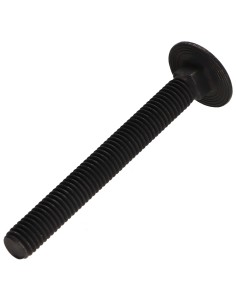 Carriage Bolt Stainless Steel A2 M8X70 Black Partial Thread 2