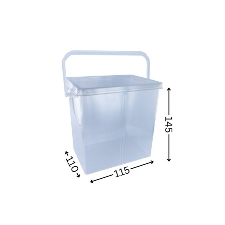 1 x Box of STORAGE to LID 115X110X145