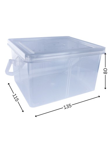1 x Box of STORAGE to LID 135X115X80