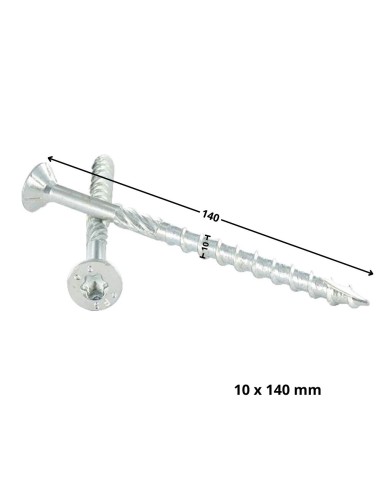 1 x Framing screws TEKOR Countersunk Head With...