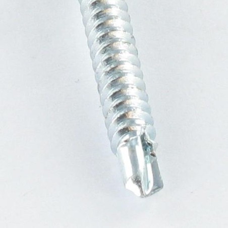 1 x Self Drilling Cylindrical Button Head Square Head Phillips 4.8X50 Sheet Metal Thread Zinc Plated