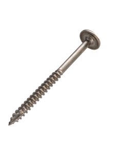 Carpenter Screw Disc Head Stainless Steel A2 4.5X65... 2