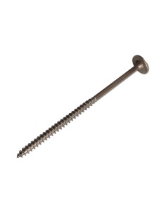 Carpenter Screw Disc Head Stainless Steel A2 6X110 Thread... 2